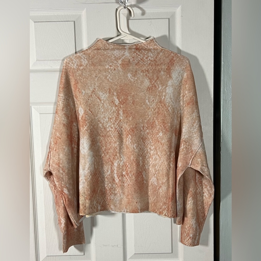 Anthropologie The Alani Cashmere Mock-Neck Sweater by Pilcro Neutral Size XL - Picture 7 of 9